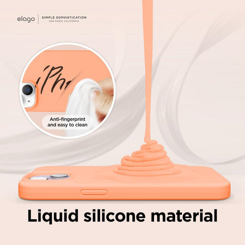 elago iPhone 14 Case Liquid Silicone